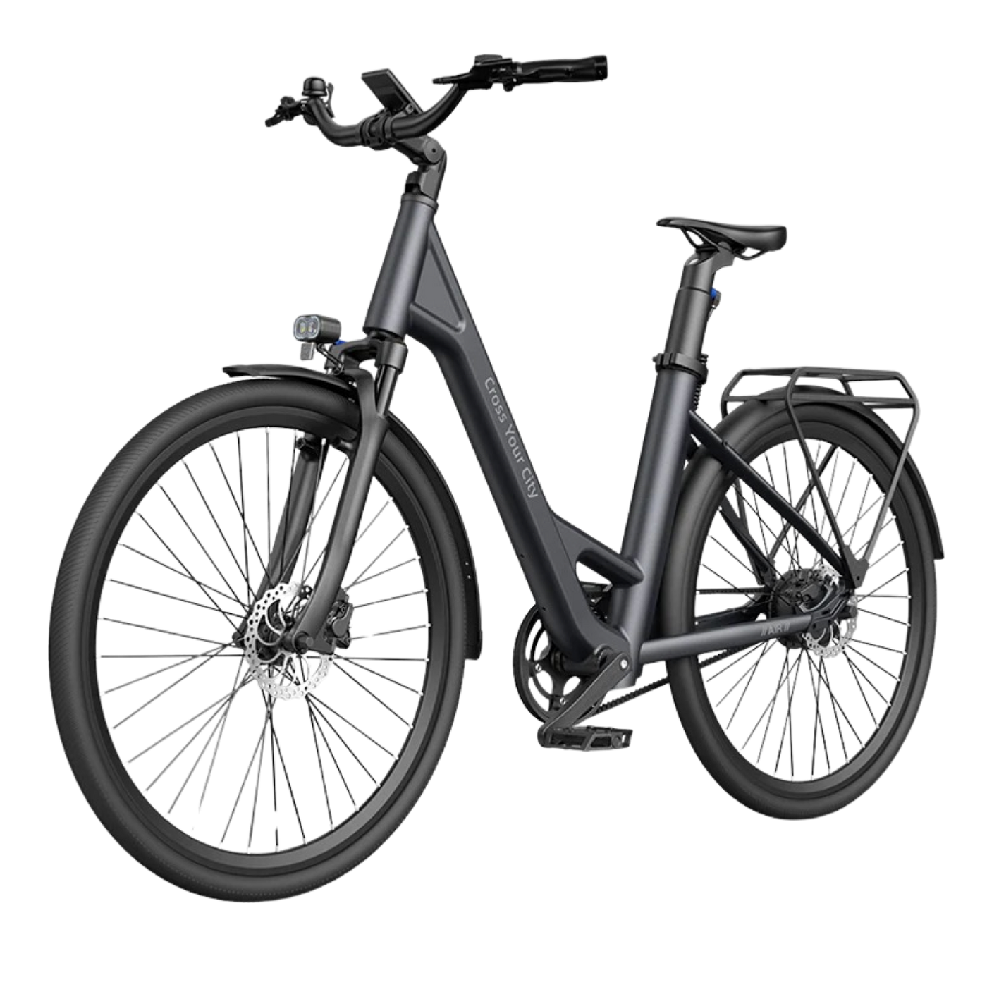 NEW : ADO Air 28 All-Rounder Urban Electric Bike Grey