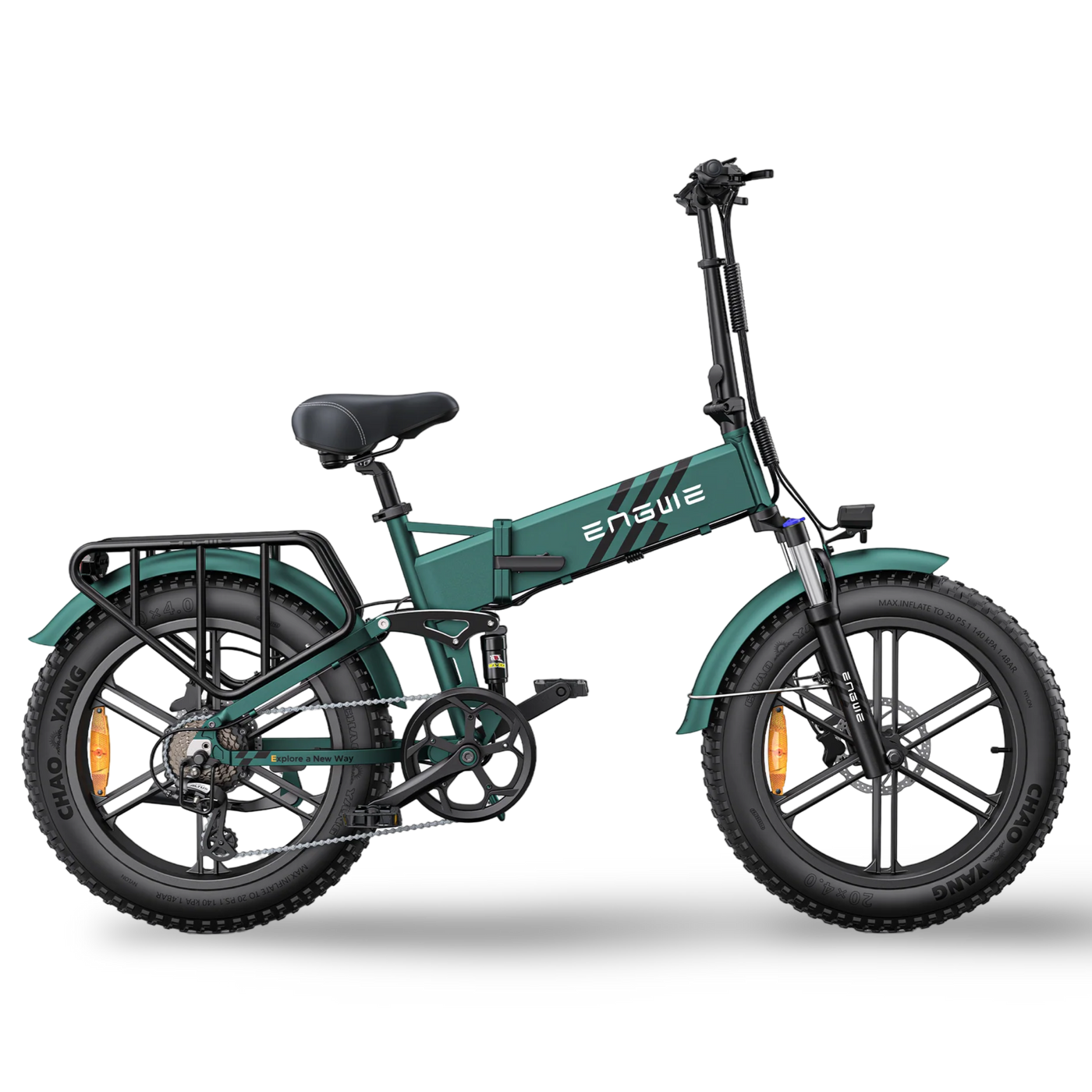 NEW ENGWE ENGINE PRO 2.0 Electric Bike Mountain Green electric paddy