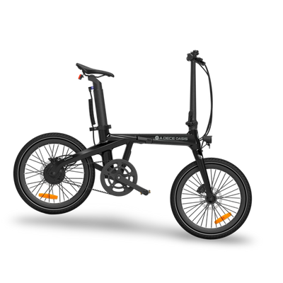 NEW ADO Air Carbon The Lightest Carbon Folding Electric Bike Black 14.5kg