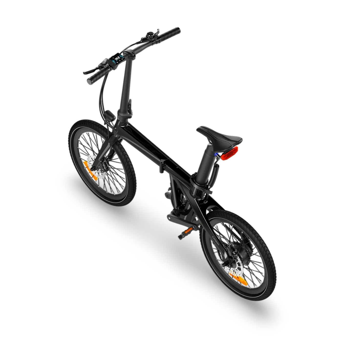 NEW ADO Air Carbon The Lightest Carbon Folding Electric Bike Black 14.5kg