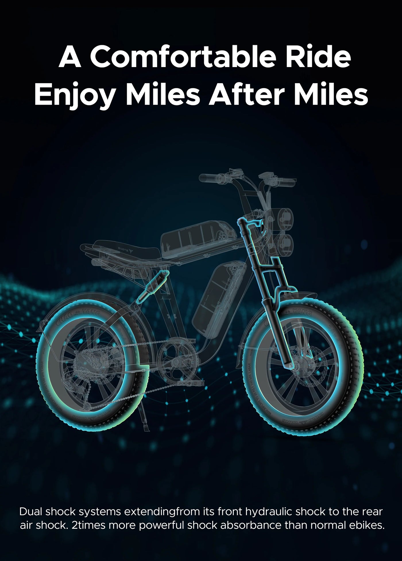 Engwe M20DB - Dual Battery eBike