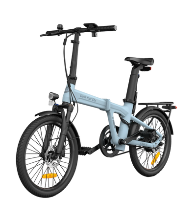 ADO AIR 20 PRO FOLDING ELECTRIC BIKE - Blue