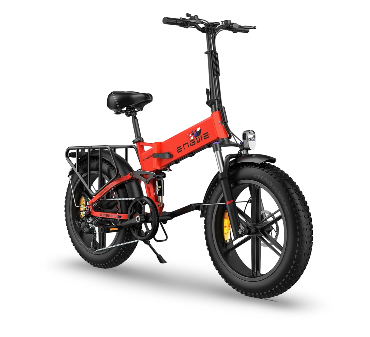 Engwe Engine X 250w Foldable Fat Tyre eBike Red