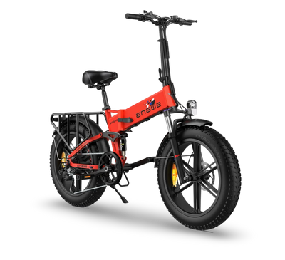 Engwe Engine X 250w Foldable Fat Tyre eBike Red